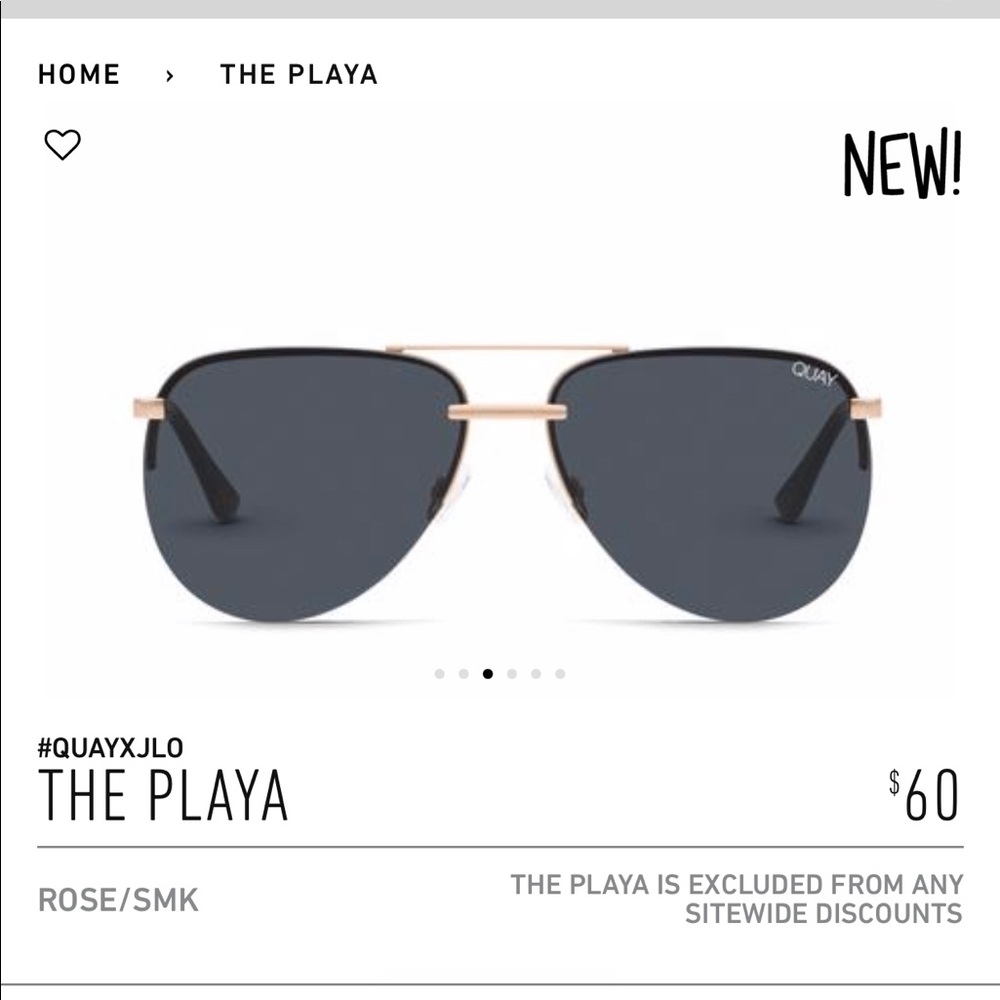 Quay Jennifer Lopez ‘The Playa’ Sunglasses